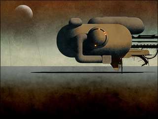 Illustration for article titled Lonely Astronauts Explore Silent Alien Landscapes